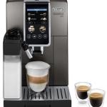 Máquina de Café Automática Dinamica Plus ECAM380.95.TB 1.8L 1450W (Preto Titânio) - DELONGHI