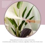 Ferro de Engomar a Vapor com Depósito de 1,4L e Temperatura Ajustável em 11 Níveis 26x21,5x146 cm Rosa