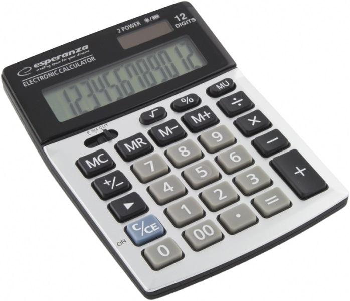 Calculadora de Secretária 12 Digitos (Solar) - ESPERANZA