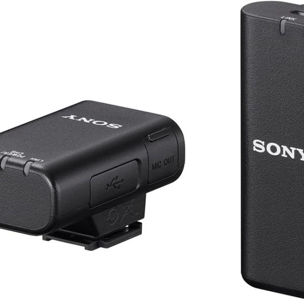 Microfone s/ Fios ECM - W2BT p/ Câmara de Vídeo (Preto) - SONY