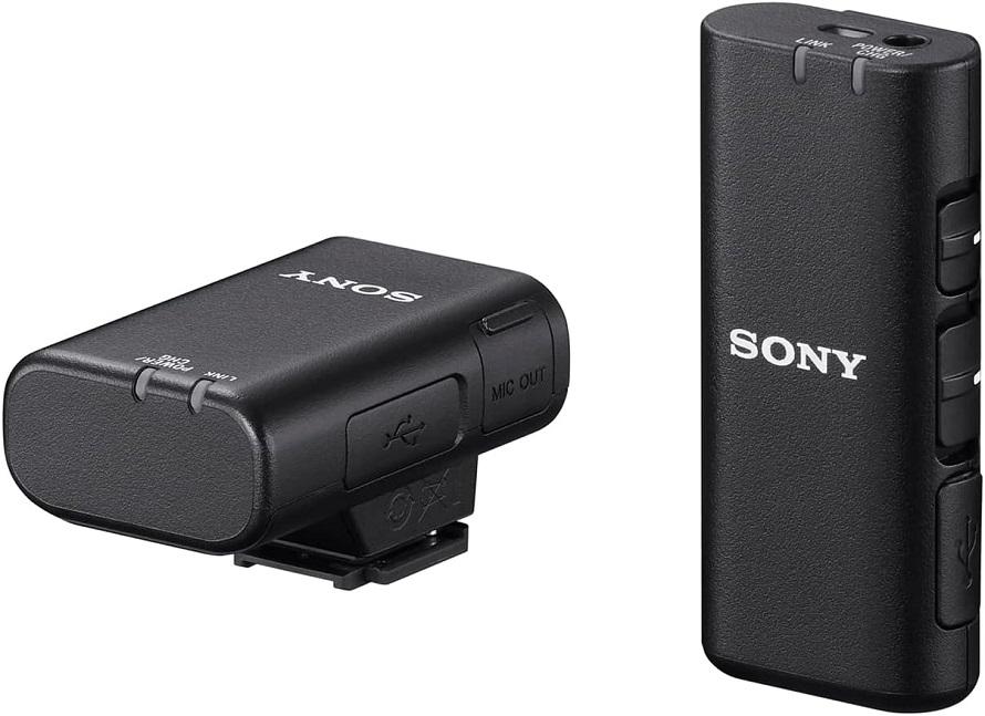 Microfone s/ Fios ECM - W2BT p/ Câmara de Vídeo (Preto) - SONY