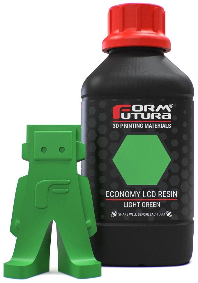 Resina p/ Impressão 3D LCD 1000ml Económica (Verde Claro) - FORMFUTURA