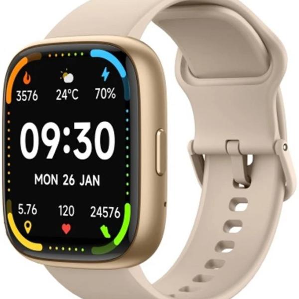 Smartwatch Ecowatch 6 (Dourado) - MAXCOM