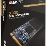 Disco SSD 1TB X300 Power Pro M.2 NVMe PCIe - EMTEC