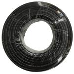 Rolo Cabo Coaxial RG6 Preto (25 mts) - DAXIS
