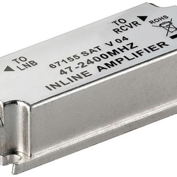 Amplificador de Linha (Satélite) 47~2450Mhz 20dB