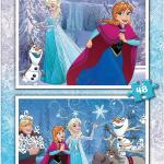 2x Puzzle 48 Frozen - EDUCA