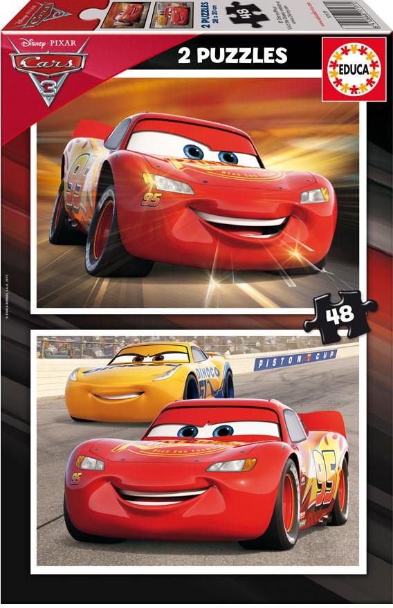 2x Puzzle 48 Cars 3 - EDUCA