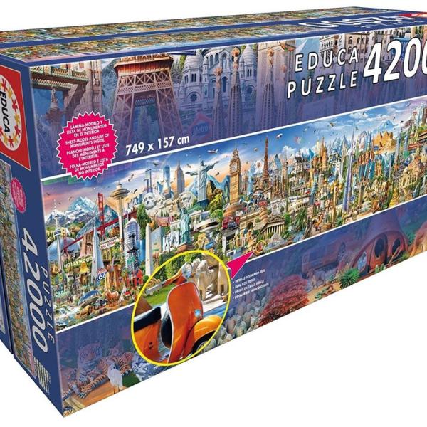 Puzzle 42000 A Volta ao Mundo