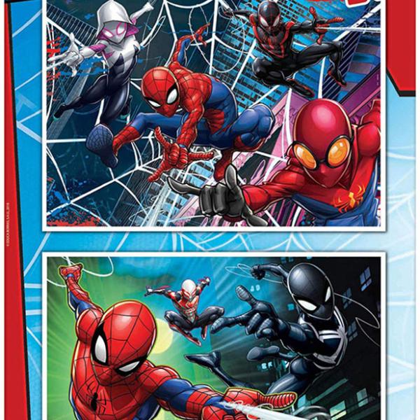 2x Puzzle 100 Spiderman - EDUCA