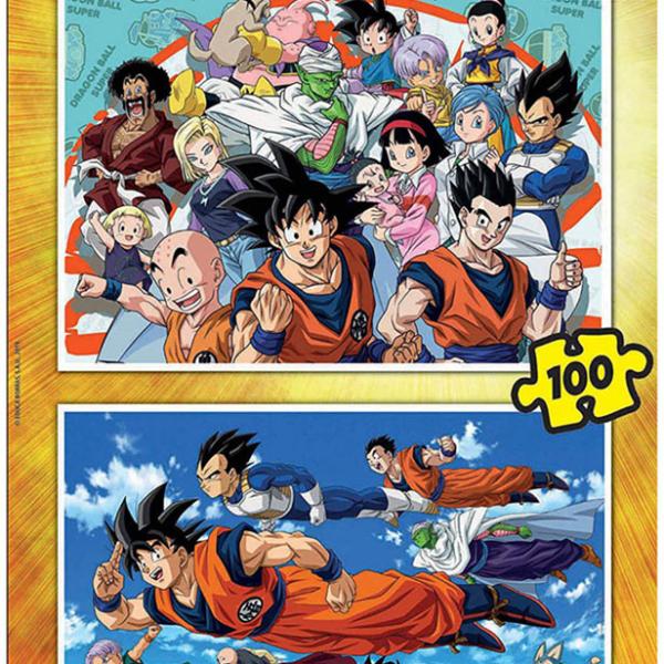 2x Puzzle 100 Dragon Ball - EDUCA