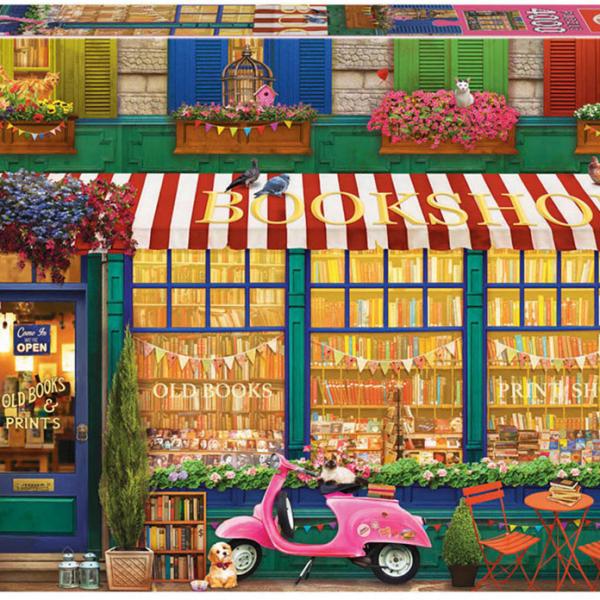Puzzle 4000 Livraria Antiga - EDUCA