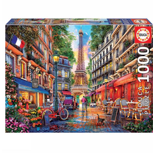 Puzzle 1000 Paris Dominic Davison - EDUCA