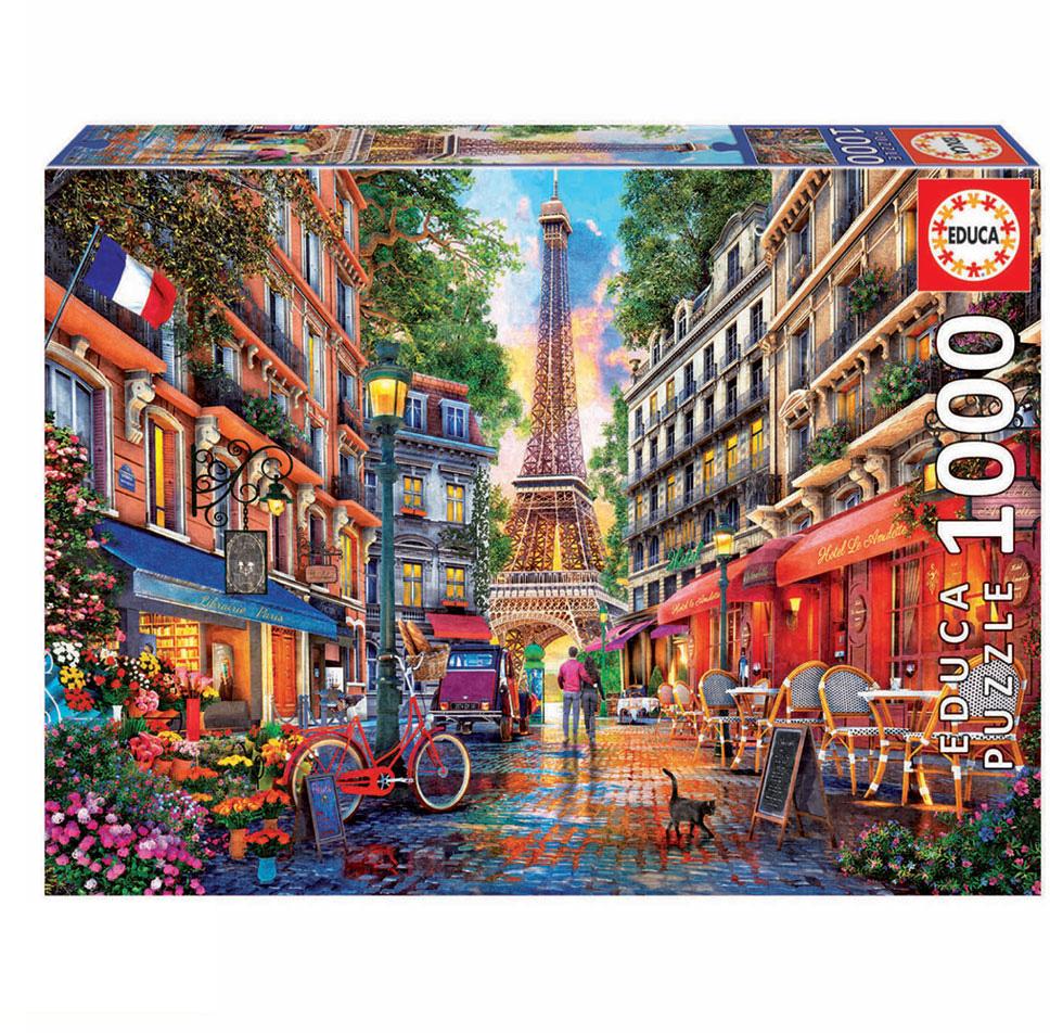 Puzzle 1000 Paris Dominic Davison - EDUCA