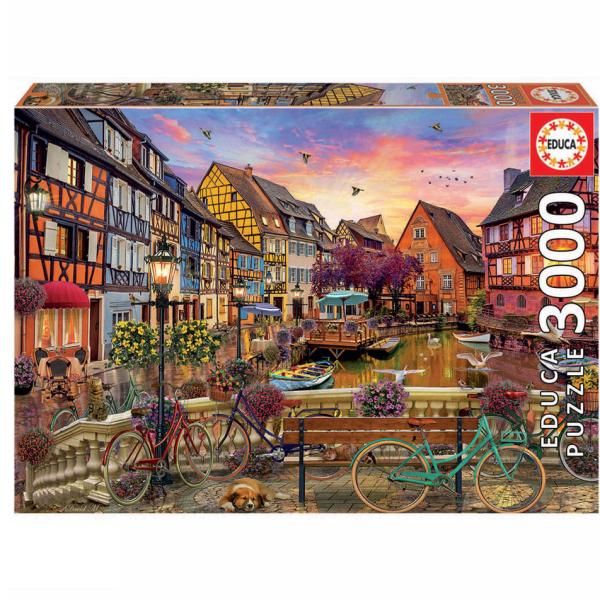 Puzzle 3000 Colmar França - EDUCA