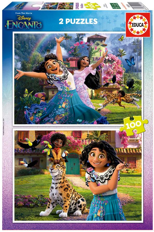 2x Puzzle 100 Encanto Disney - EDUCA