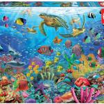 Puzzle 1000 Tartarugas no Paraíso - EDUCA