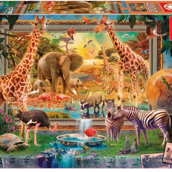 Puzzle 4000 Regressando da Savana - EDUCA