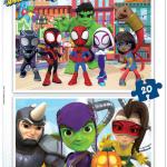 2x Puzzle 20 Spidey Amazing Friends - EDUCA