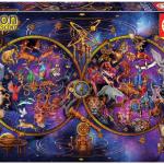 Puzzle 1000 Neon Constelações - EDUCA