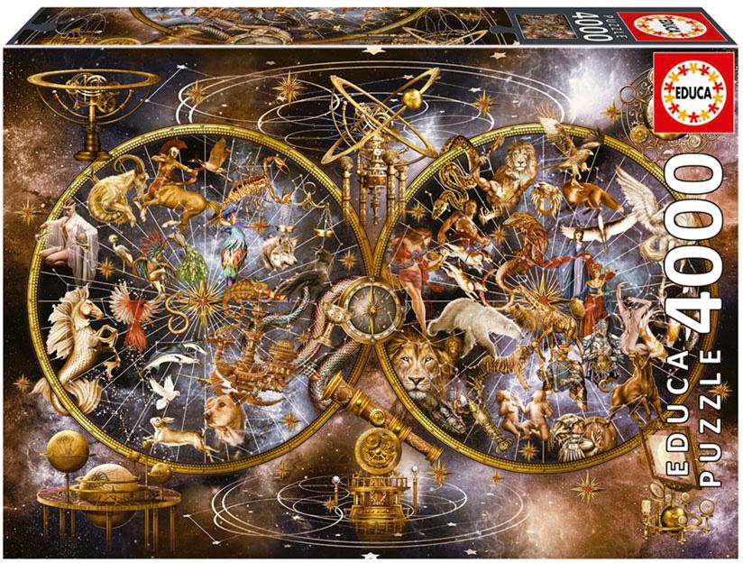 Puzzle 4000 Constelações - EDUCA