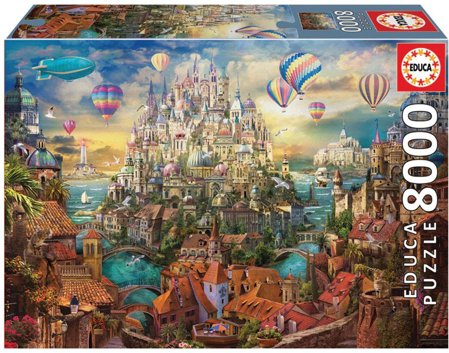 Puzzle 8000 Cidade dos Sonhos - EDUCA