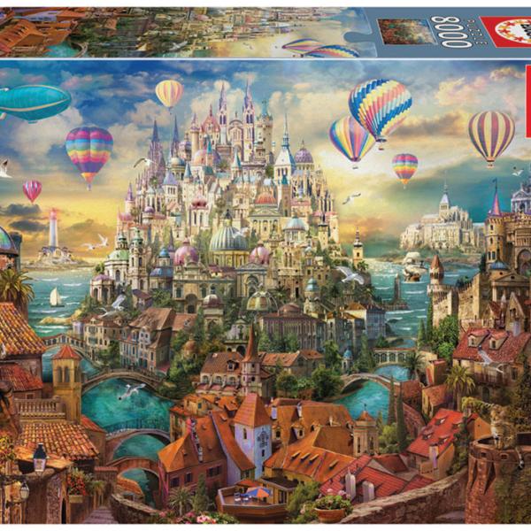 Puzzle 8000 Cidade dos Sonhos - EDUCA