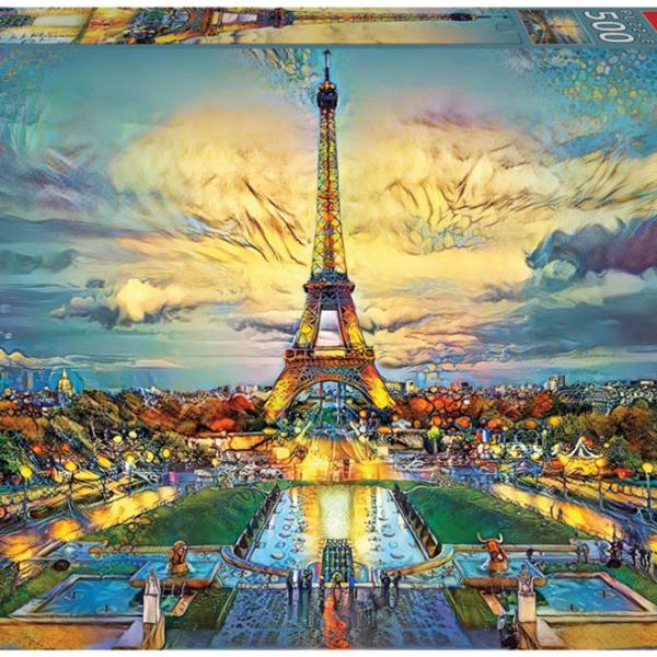 Puzzle 500 Torre Eiffel - EDUCA