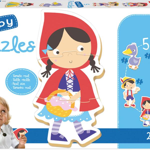 5 Baby Puzzles Era uma Vez - EDUCA