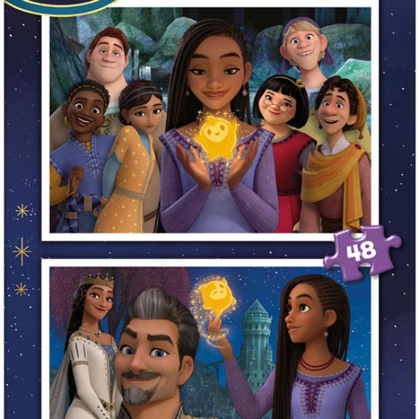 2x Puzzle 48 Disney Wish - EDUCA