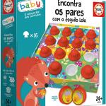 EdBaby Encontra os Pares Esquilo Lolo - EDUCA