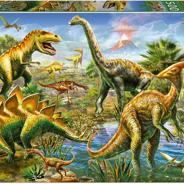 Puzzle 500 Parque Jurássico - EDUCA