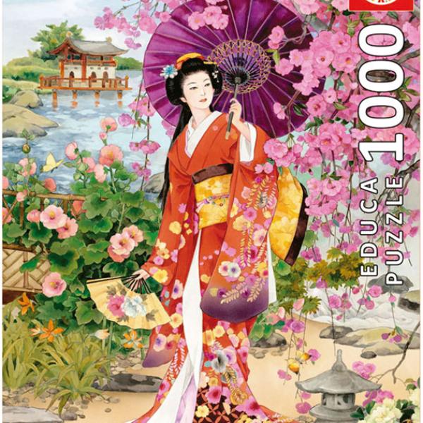 Puzzle 1000 Teien, Haruyo Morita - EDUCA
