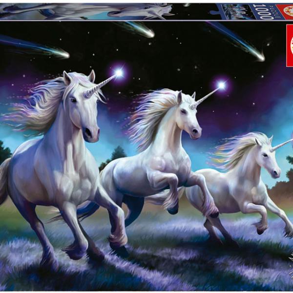 Puzzle 1000 Unicórnios, Anne Stokes - EDUCA