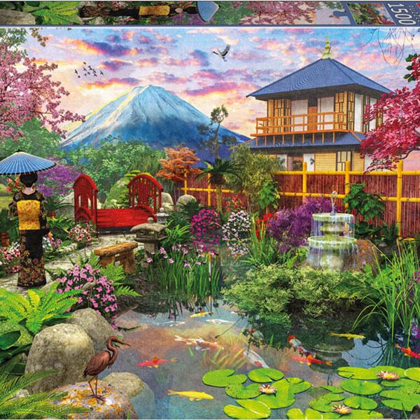 Puzzle 1500 Jardim Japonês - EDUCA
