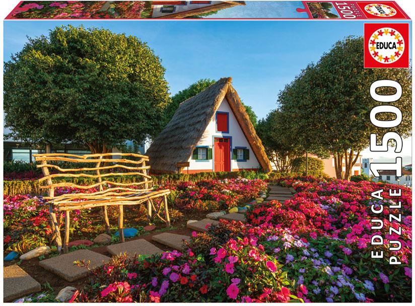 Puzzle 1500 Santana, Madeira - EDUCA