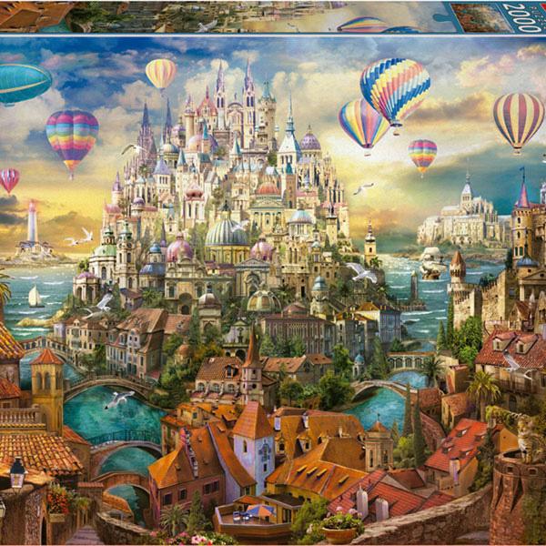 Puzzle 2000 Cidade dos Sonhos - EDUCA
