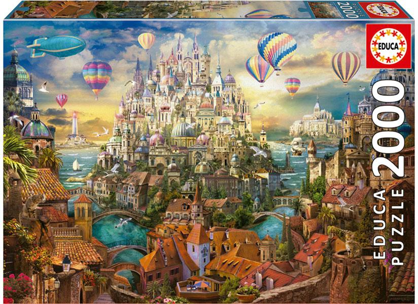 Puzzle 2000 Cidade dos Sonhos - EDUCA