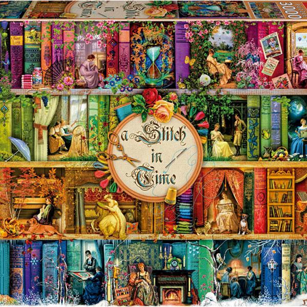Puzzle 3000 A Stitch In Time - EDUCA