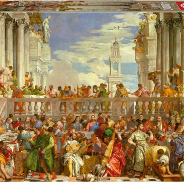 Puzzle 4000 As Bodas De Caná, Paolo Veronese - EDUCA