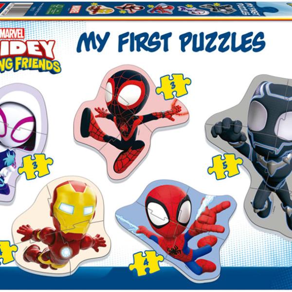 5 Baby Puzzles Spidey & Friendes - EDUCA