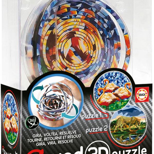 Round 3D Puzzle Elizabeth Sutton - EDUCA