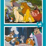 2x Puzzle 48 Disney Animals - EDUCA