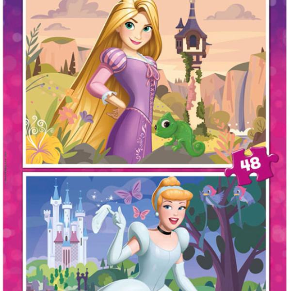 2x Puzzle 48 Disney Princesas - EDUCA