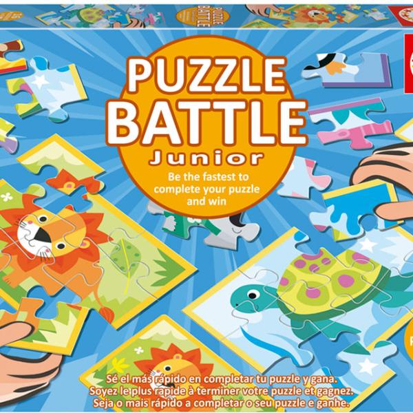 Puzzle Battle Infantil Animais - EDUCA