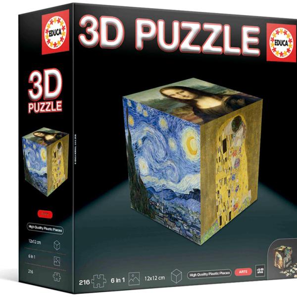 3D Puzzle Arte - EDUCA