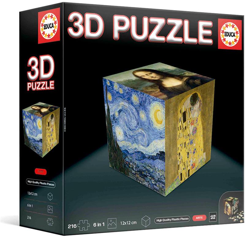 3D Puzzle Arte - EDUCA