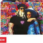 Puzzle 1000 Leo e Lisa, TV Boy - EDUCA