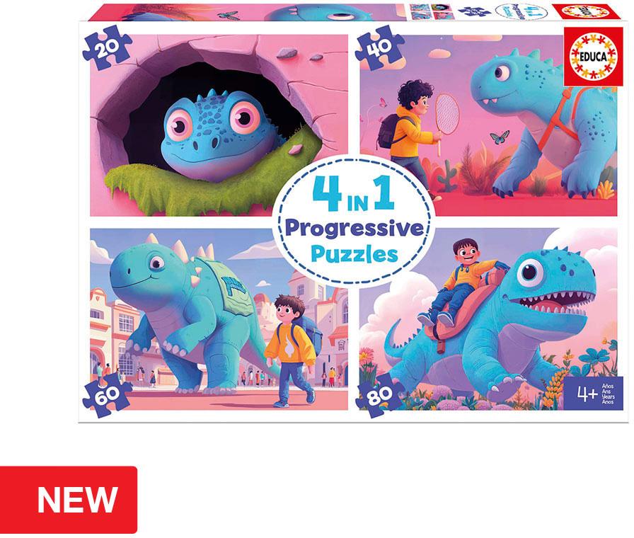 Originais Progressivos Simpáticos Dinos - EDUCA