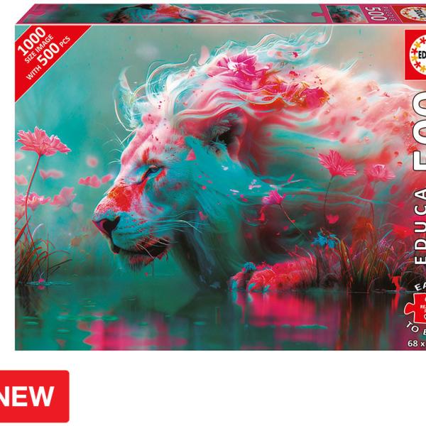 Puzzle 500 Progress Rei das Flores - EDUCA